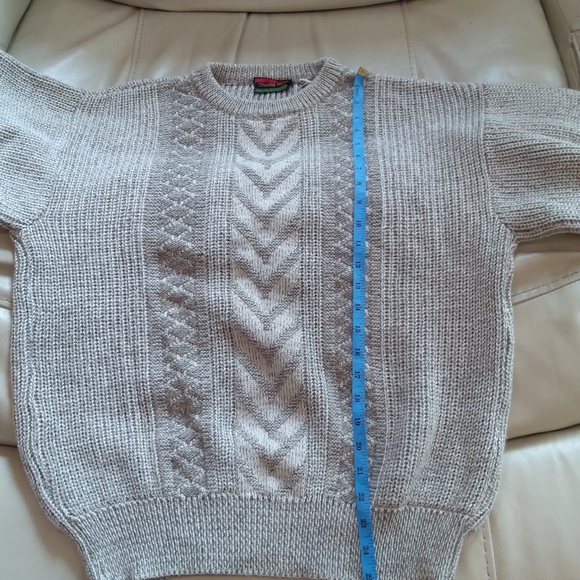 Vintage wool blend gray sweater made in Italy - Picture 6 of 6